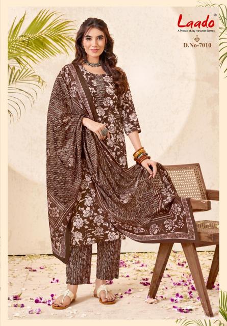 Laado nargis vol-7 cotton kurtis wholesale market